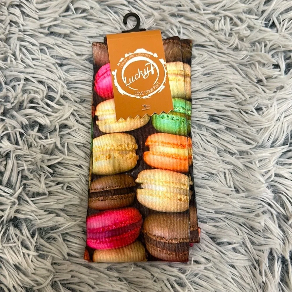 ✨Host Pick✨ Unisex Macaron Socks NWT
